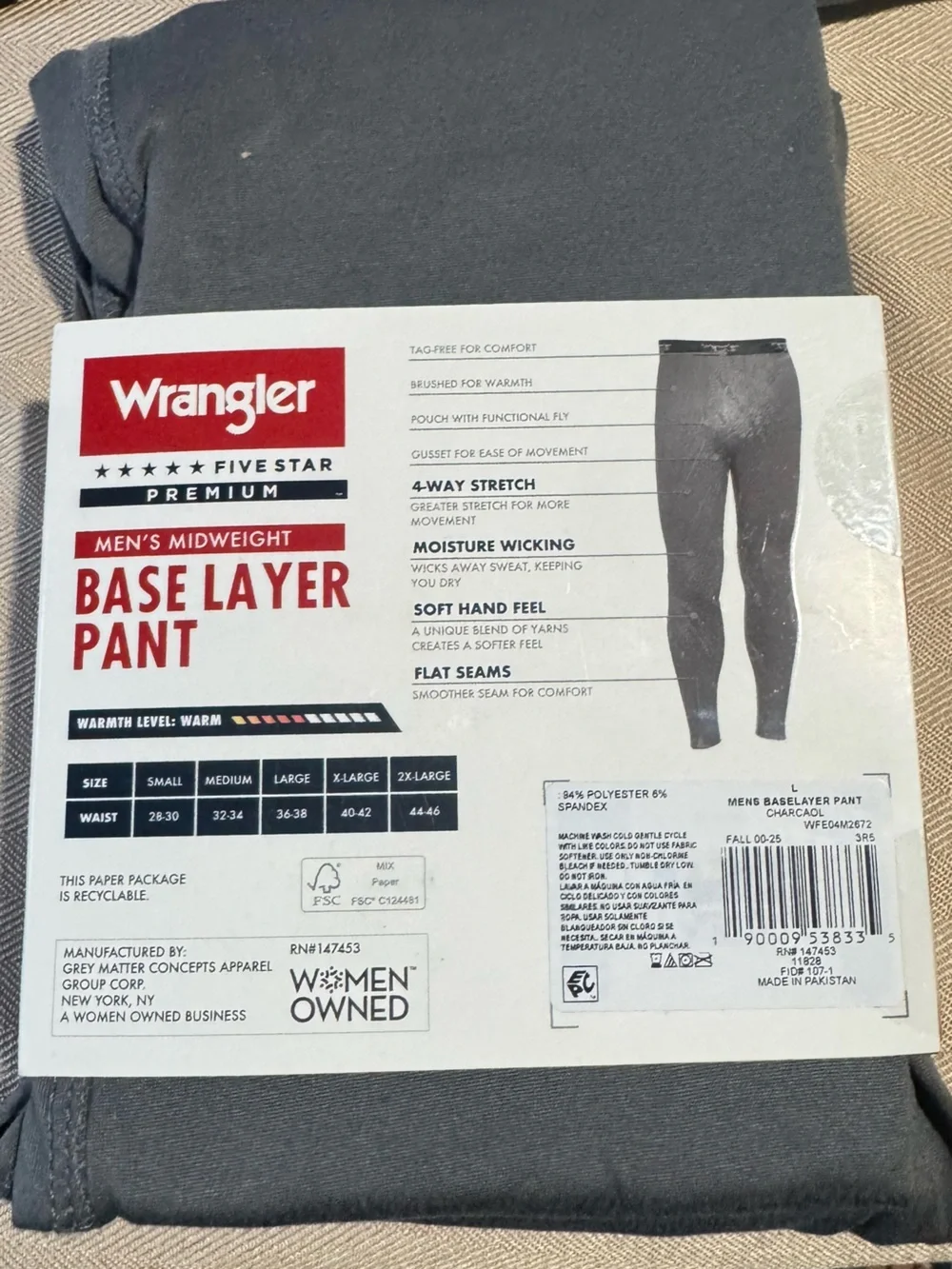 Wrangler midweight base